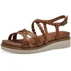 Image de Tamaris Sandales pour femme, sandales pour femme, lit de pied touchit, Marron cognac, 38 EU