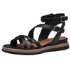 Image de Tamaris sandale femme à talon compensé noir 40 EU