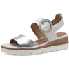 Image de Tamaris - Sandali Con Zeppa Bianco/argento art.1-28206-42 BIANCO/ARGENTO 38