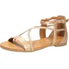 Image de Tamaris sandale femme plate métallique 37 EU