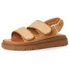 Image de Tamaris Femme Damen 1-28234-44 Sandale cale, Tan Comb, 36 EU