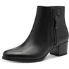 Image de Tamaris Femme Damen Boot Heel 1-25367-45 Bottine, Noir, 40 EU
