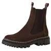 Image de Tamaris Bottines Chelsea pour femme, moka, taille 41 EU, moka, 41 EU