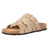 Image de Tamaris Femme mule à semelle intérieure cuir plate beige 38 EU