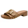 Image de Tamaris Femme mule à talon compensé brun 39 EU