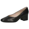 Image de CAPRICE Escarpins Femme en Cuir Petit Talon, Noir (Black Nappa), 38 EU
