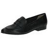 Image de CAPRICE Chaussures à Enfiler Femme en Cuir Élégantes, Noir (Black Nappa), 37,5 EU