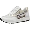Image de MARCO TOZZI Femme Damen Sneaker 2-23742-44 Basket, Blanc, 40 EU Large