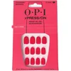Image de OPI xPRESS/ON Strawberry Margarita | Faux ongles rose éclat vif, forme ronde courte | Avec colle pour ongles | Longue tenue, réutilisables, respectueux des ongles.