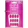Image de OPI xPRESS/ON Lollypoppiní Bubblegum- Ongles artificiels roses. Manucure effet gel comme au salon. Brillance longue durée jusqu’à 14 jours. Application et retrait faciles et rapides.