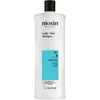 Image de Nioxin System 3 Scalp + Hair Shampoo - Shampoing Épaississant pour Cheveux Colorés, Secs et Abîmés, Chute Modérée - Avec Biotine & Niacinamide (1L)