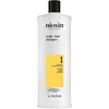 Image de NIOXIN System 1 Scalp + Hair Shampoo - Shampoing Épaississant pour Cheveux Naturels, Chute Modérée - Enrichi en Biotine et Niacinamide (1 L)