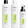 Image de Nioxin Sistema 2 Kit Trifasico Shampoo 300ml Conditioner 300ml Treatment 100ml - kit amincissement avancé