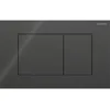 Image de Geberit Sigma 40 Plaque de commande carrée en verre noir brillant pour réservoir Sigma 8 cm (UP720) et 12 cm (UP320)