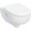 Image de Geberit WC suspendu, chasse profonde Renova Set avec siège WC, TurboFlush, blanc