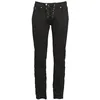 Image de Black Premium by EMP Femme Jean Noir avec laçage W27L32