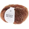 Image de Rico Design Creative Mohair Melange Laine mohair dégradé de couleur 50 g 60 m Épaisseur des aiguilles 8 mm (02 rouille)