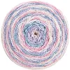Image de Bobbel Cotton Dégradé de couleurs Rico Creative Cotton Stripes 05 arc-en-ciel, 250 g de laine de coton pour crochet ou tricot