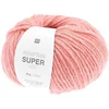 Image de Rico Essentials Super Aran Pelote de laine épaisse pour aiguilles 5 fils à tricoter et à crocheter 50 g 100 m (17 saumon)