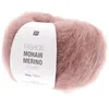 Image de Laissez-vous Envelopper de Luxe : Pelote de Laine FASHION MOHAIR MERINO CHUNKY - Rico Design. Color : 020 Violet Mauve