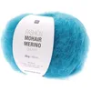 Image de Laissez-vous Envelopper de Luxe : Pelote de Laine FASHION MOHAIR MERINO CHUNKY - Rico Design. Color : 023 Bleu Pétrole