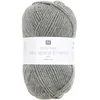 Image de Rico Design Essentials Baby Alpaca & Merino Aran en laine d'alpaga pour bébé et laine mérinos (10 gris chiné)