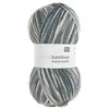 Image de Rico Design Pelote de Laine à Chaussettes à Tricoter Superba Bamboo Superwash - 100GR