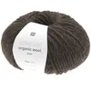 Image de Essential Organic Wool Laine 50 g   Couleur : 3   Marron   Fil flammé léger et doux pour tricot d'hiver
