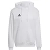 Image de adidas Homme Entrada 22 Sweat Hoodie, White / Black, 3XL