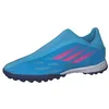 Image de adidas X SPEEDFLOW.3 LL TF, Sneaker Unisex-Adulte, Sky Rush/Team Shock Pink/FTWR White, 42 EU