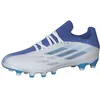 Image de adidas Mixte X Speedflow.2 MG Baskets, FTWR White Legacy Indigo Sky Rush, 43 1/3 EU