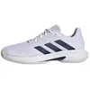 Image de adidas Homme Courtjam Control Tennis Shoes, Cloud White/Team Navy/Cloud White, 42 2/3 EU