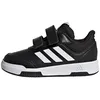Image de adidas Mixte bébé Tensaur Hook and Loop Shoes, Cloud White / Core Black, 25 EU