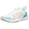 Image de adidas Defiant Speed W Chaussures de Tennis pour Femme, FTWBLA/FTWBLA/TONMEN, 41 1/3 EU, Blanc (Ftwbla Ftwbla Tonmen), 41 1/3 EU