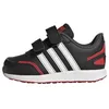 Image de adidas Vs Switch 3 Lifestyle Running Hook and Loop Strap Shoes Mixte Enfant Chaussures de Course, Core Black/Cloud White/Vivid Red, 23 EU