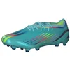 Image de adidas X Speedportal.1 FG, Chaussures de Football Unisexe Adultes, Agucla Rojsol Azupot, 45 1/3 EU