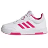 Image de adidas Mixte enfant Tensaur Sport Training Lace Shoes, Cloud White / Real Magenta / Core Black, 28 EU