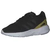 Image de adidas Femme Nebzed Cloudfoam Lifestyle Running Shoes, Core Black/Core Black/Gold met, 39 1/3 EU