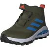 Image de adidas Garçon Fortarun Atr El Sneaker, Focus Olive Pulse Blue Shadow Olive, 30 EU