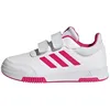 Image de adidas Mixte bébé Tensaur Hook and Loop Shoes, Cloud White / Real Magenta / Black, 21 EU