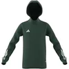 Image de adidas Mixte Enfant Top À Capuche Tiro 23 Competition Sweat À Capuche, Team Dark Green, HU1357, 116