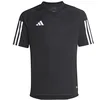 Image de adidas Unisex Kids Jersey (Short Sleeve) Tiro23 C JSY Y, Black, HK7640, Size 140