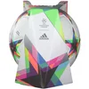 Image de adidas Unisex Ball (Thermal-Bonding) UCL Pro, Top:White/Silver Met./Bright Cyan/Pantone Bottom:Pantone/Black/Acid Red S22/Solar Red, HE3777, Size 5
