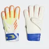 Image de adidas Unisex Goalkeeper Gloves (Fingersave) Pred Gl MTC Fs, White/Solred/Brcyan, HF9738, Size 10-