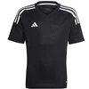 Image de adidas Boys Jersey (Short Sleeve) Tiro23 C M Jsyy, Black/White, IC7461, Size 140