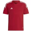 Image de adidas Garçons Jersey (Short Sleeve) Tiro 23 JSY Y, Team Power Red 2/White, HR4619, 176