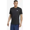 Image de T-SHIRT DE FITNESS CARDIO ADIDAS HOMME NOIR