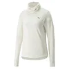 Image de PUMA Cloudspun High Neck Haut Manches Longues Femmes Blanc - Pristine Heather L