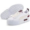 Image de Puma - Baskets en Cuir Mayze Luxe blanc/bordeaux 37