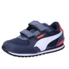 Image de PUMA Unisex Kids St Runner V3 Mesh V Inf Baskets, Peacoat Puma White Puma Red, 21 EU
